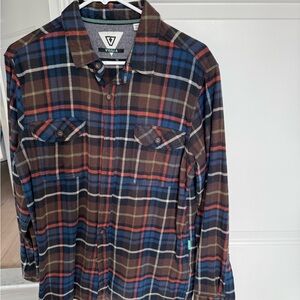 Vissla Plaid Flannel Shirt